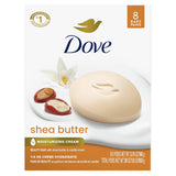 Dove Beauty Bar with Shea Butter – Calming Nightly Body Cleanser for Dry, Sensitive Skin