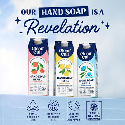 moisturizing formula made with aloe vera and essential oils