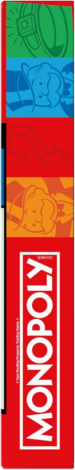 Monopoly Game by Hasbro – Kid-Friendly Classic Board Game for Family Game Night, No Learning Curve, Ages 8+