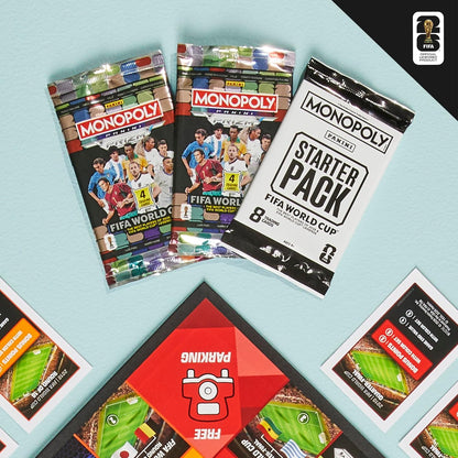 Monopoly Panini Prizm: FIFA World Cup Board Game – Top Birthday Gift for Soccer-Obsessed Tweens Who Collect Panini Cards
