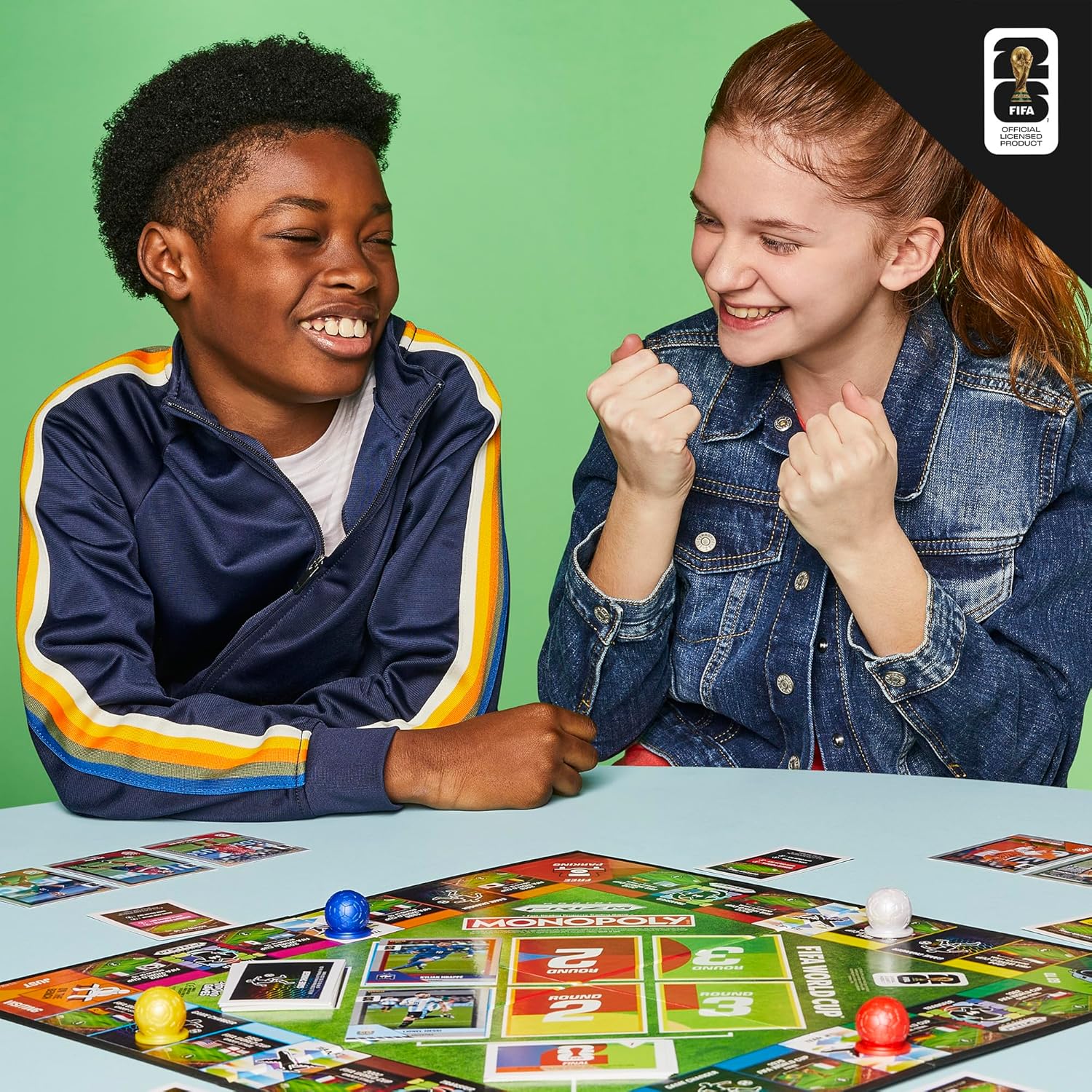 Monopoly Panini Prizm: FIFA World Cup Board Game – Top Birthday Gift for Soccer-Obsessed Tweens Who Collect Panini Cards