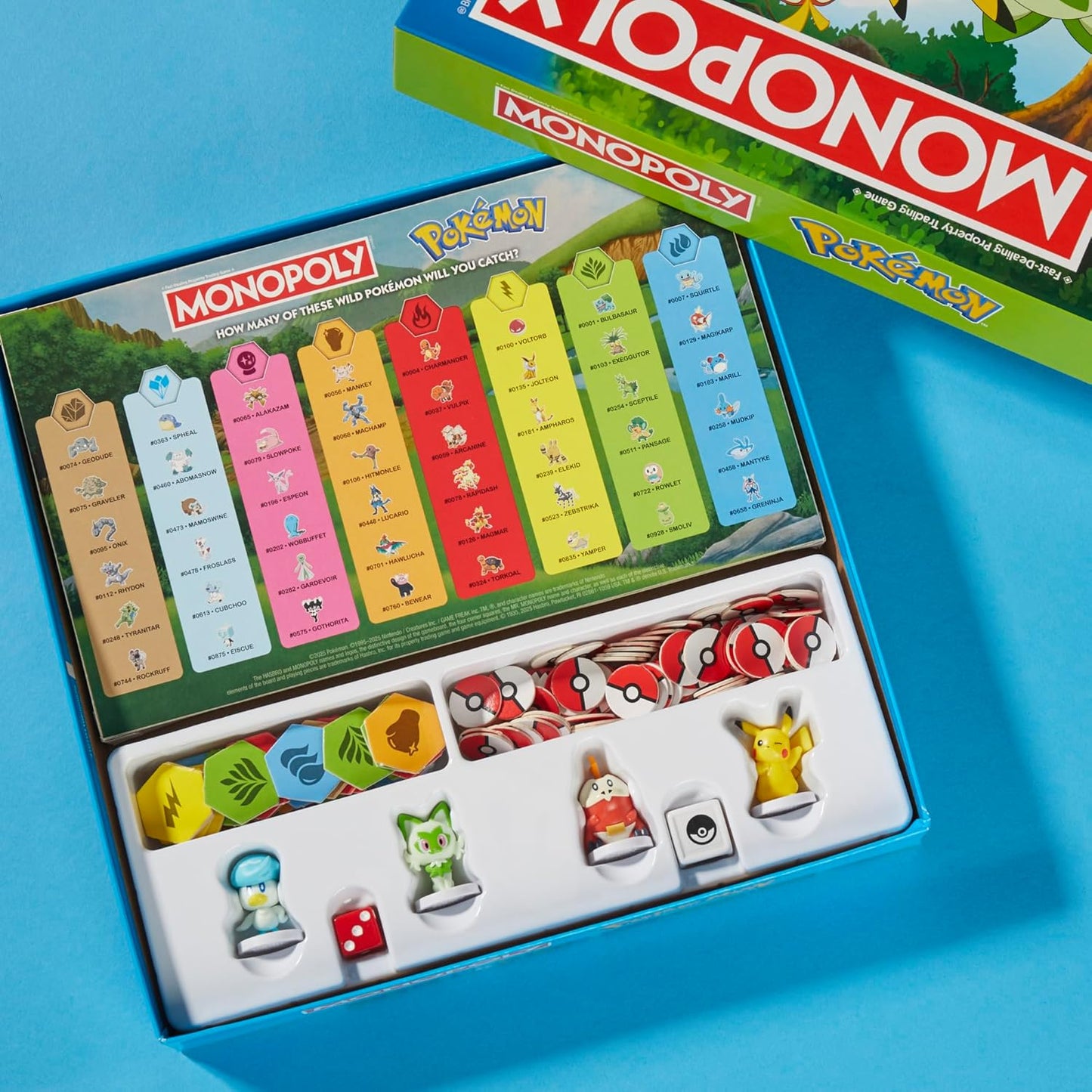 Monopoly Pokémon Edition – Family Board Game for Kids' Bedrooms, Playdates, and Sleepovers