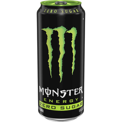 monster energy proprietary blend including taurine, l-carnitine, glucuronolactone, guarana extract, and inositol