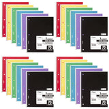 Mead 1-Subject Spiral Notebook Bulk Set – Colorful Wide Rule Notebooks for Kids' Homework and Classwork