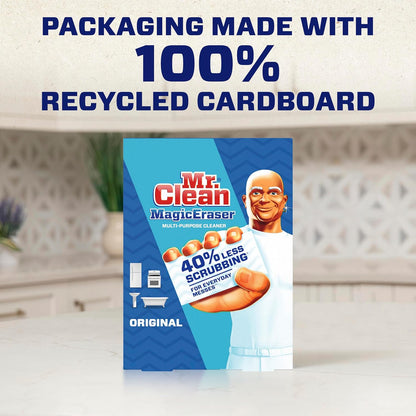 Mr. Clean Magic Eraser Original Cleaning Pads for the Kids' Bathroom and Family-Safe Scuff Removal
