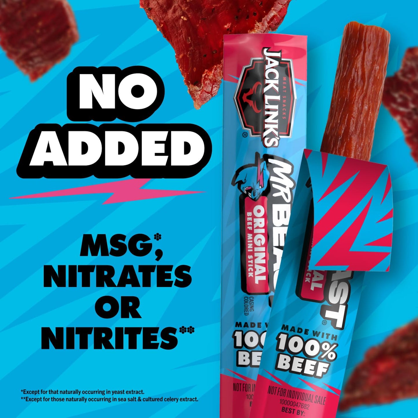 mrbeast co-branded packaging featuring beast games tie-in graphics and limited-edition design