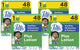 48 Count (Pack of 4)