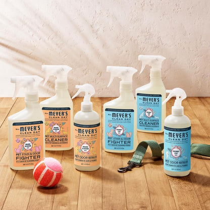 Mrs. MEYER'S CLEAN DAY Pet Stain & Odor Fighter – Living Room Reset Spray for Self-Care Sundays