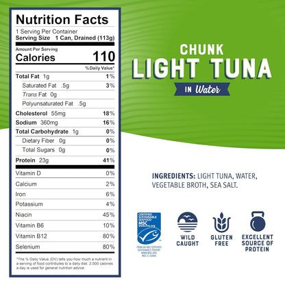msc certified sustainable seafood, wild caught skipjack, dolphin safe with online catch traceability