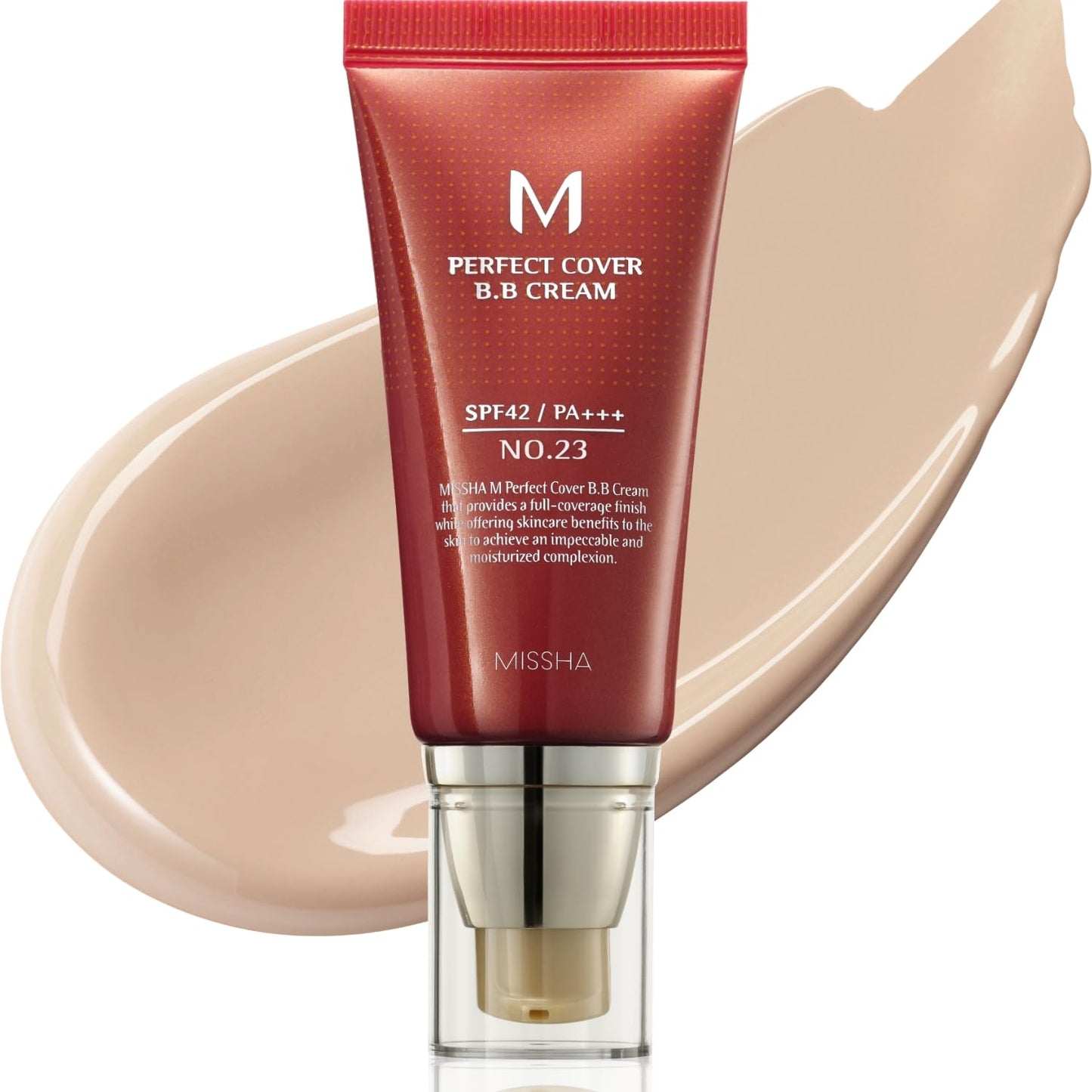 multi-functional formula combining primer, foundation, concealer, and spf 42 pa+++ sunscreen