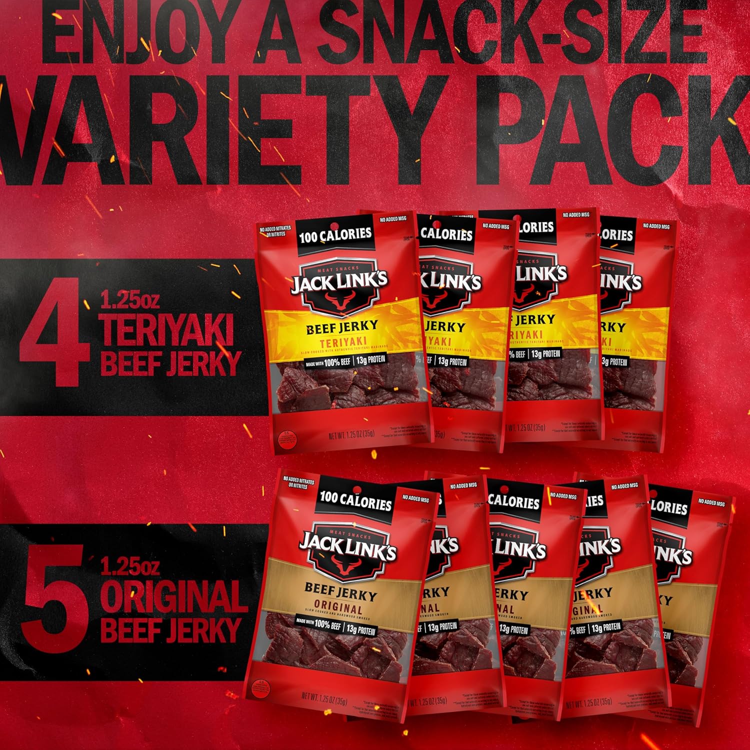 multi-pack size options ranging from 5-count to 40-count bulk for value stocking