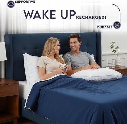 multi-position sleeper compatibility — back, side, and stomach support