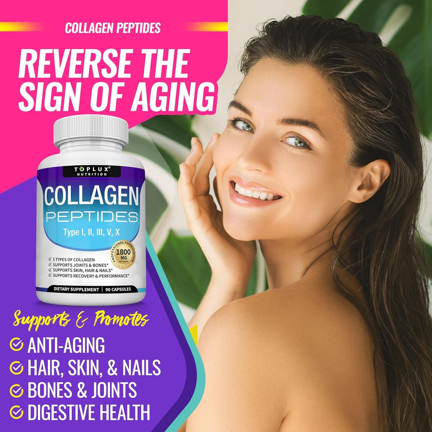 multi-source formulation from grass-fed bovine, marine fish, eggshell membrane, chicken, and avian sternum