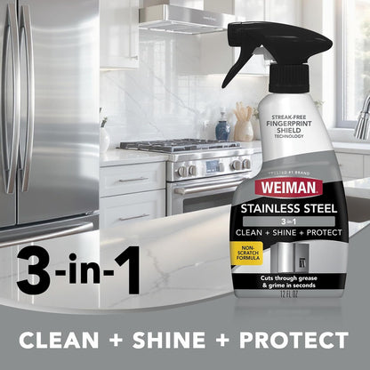 multi-surface compatibility for appliances, sinks, countertops, and grill exteriors