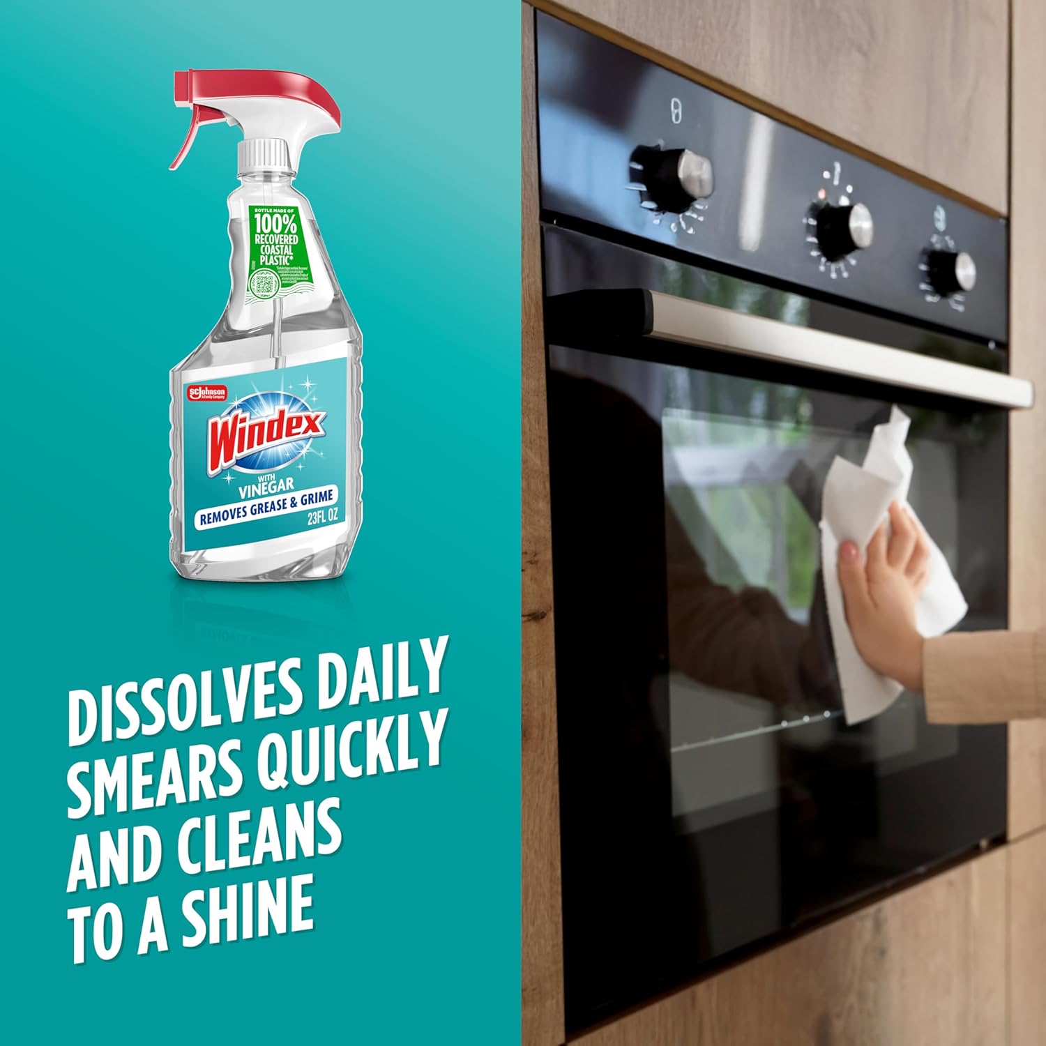 multi-surface compatibility: windows, glass stovetops, shower doors, aquarium glass, mirrors