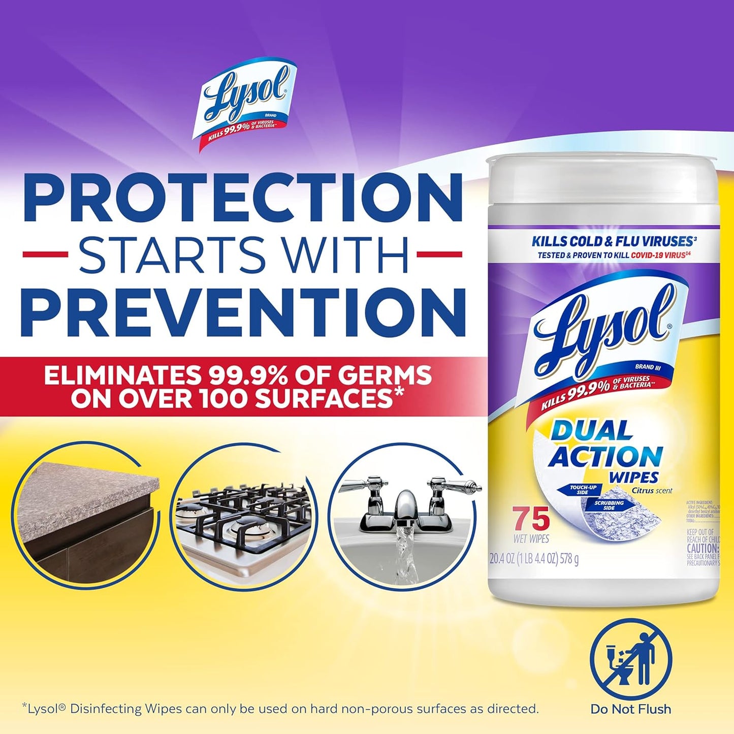 multi-surface formula safe for stovetops, countertops, sinks, tile, and toilets