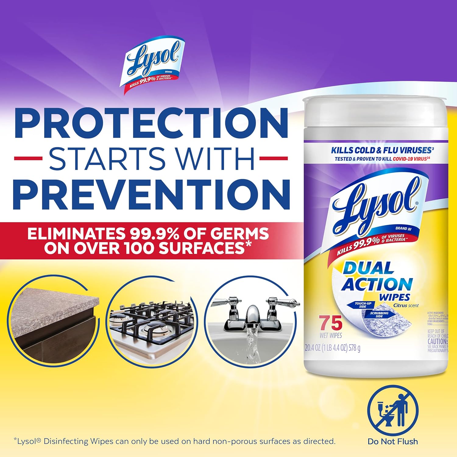 multi-surface formula safe for stovetops, countertops, sinks, tile, and toilets
