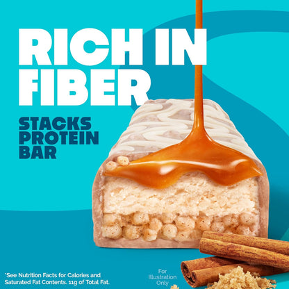 multi-texture construction: chewy dough, crispy layers, gooey caramel ribbon, cinnamon coating and drizzle