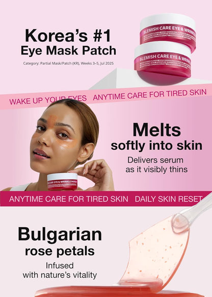 multi-zone applicability: under-eyes, forehead, and nasolabial folds
