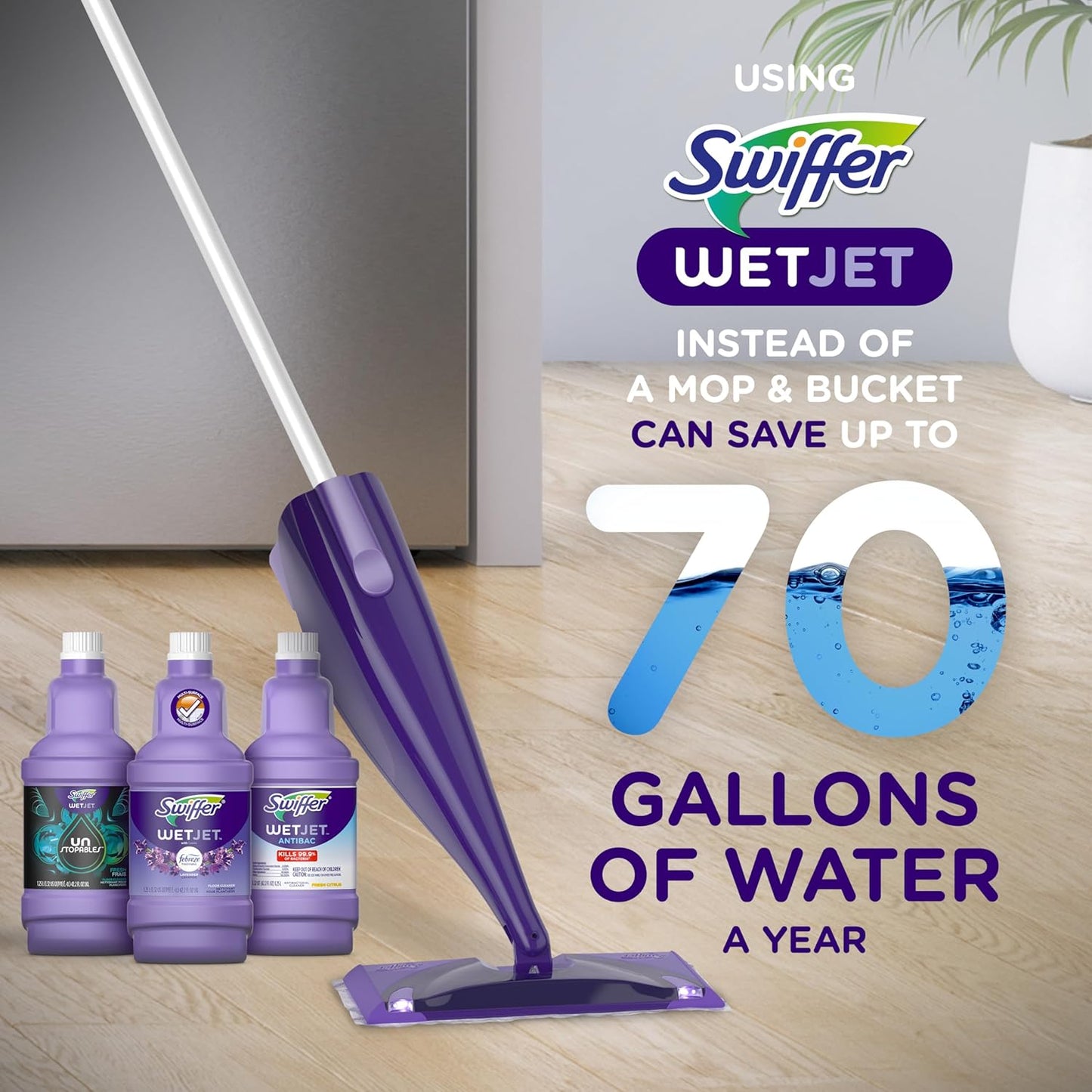 multiple pack configurations ranging from 42.2 fl oz single bottle to 253.2 fl oz bulk supply