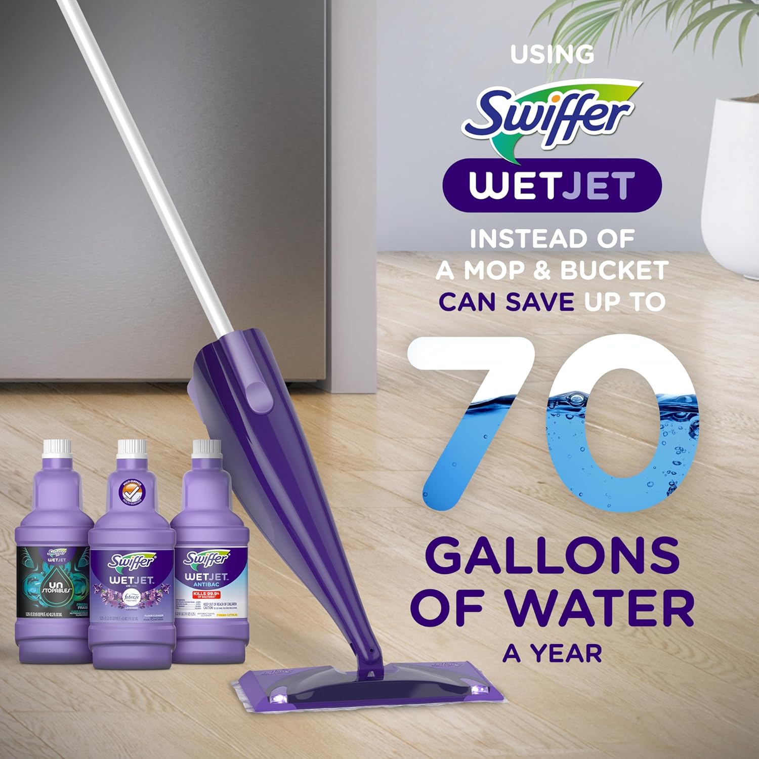 multiple pack configurations ranging from 42.2 fl oz single bottle to 253.2 fl oz bulk supply