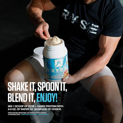 multiple pack sizes: 20-serving, 27-serving, 54-serving, and 4 lb bulk tub