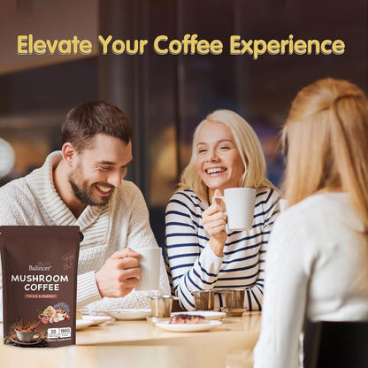 Mushroom Coffee Blend – Calming Morning Adaptogen Latte for Wellness Routines
