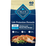 Blue Buffalo Life Protection Formula Senior Dog Food – Premium Chicken & Brown Rice Recipe for Aging Companions, 5 lb