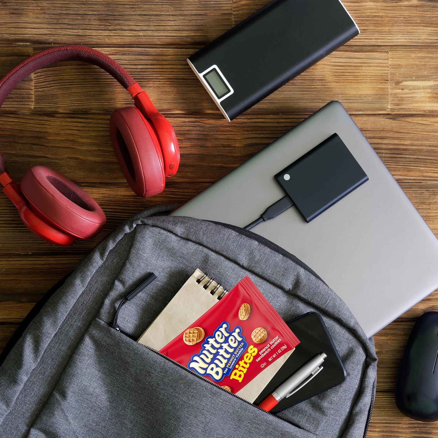 Nabisco Variety Pack Mini Cookies & Candy – 32 Lunchbox Snack Packs for School and After-School Pickup