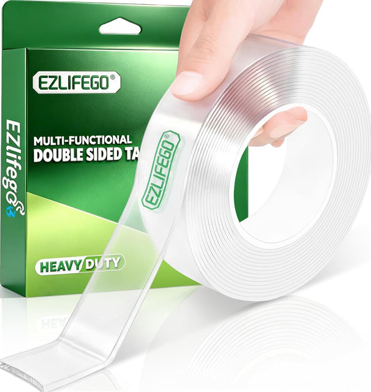 nano-tech acrylic gel adhesive with 0.6 lb/in tensile strength and heavy-duty hold