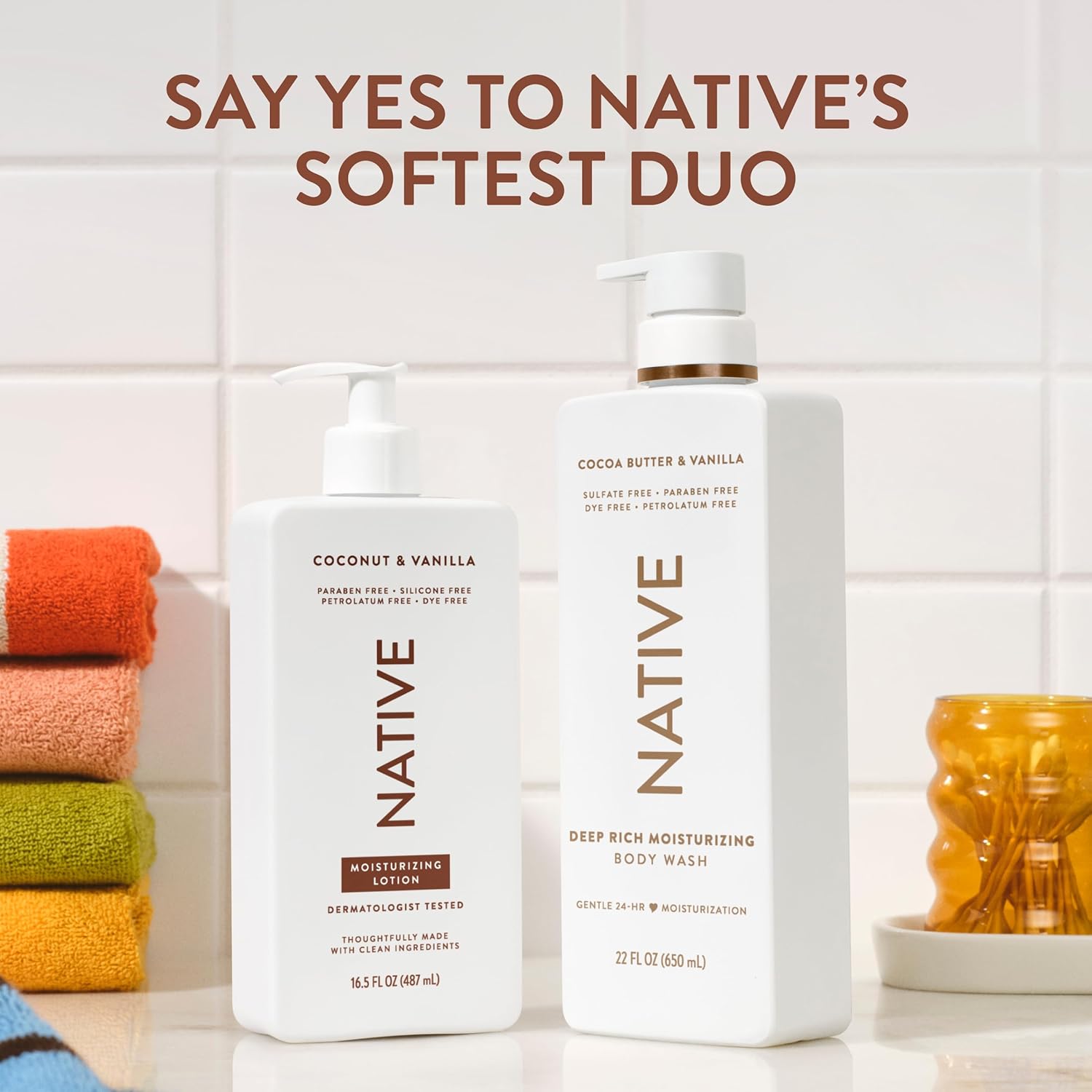 Native Body Lotion Coconut & Vanilla – Thoughtful Birthday Gift for Women Who Love Clean Beauty