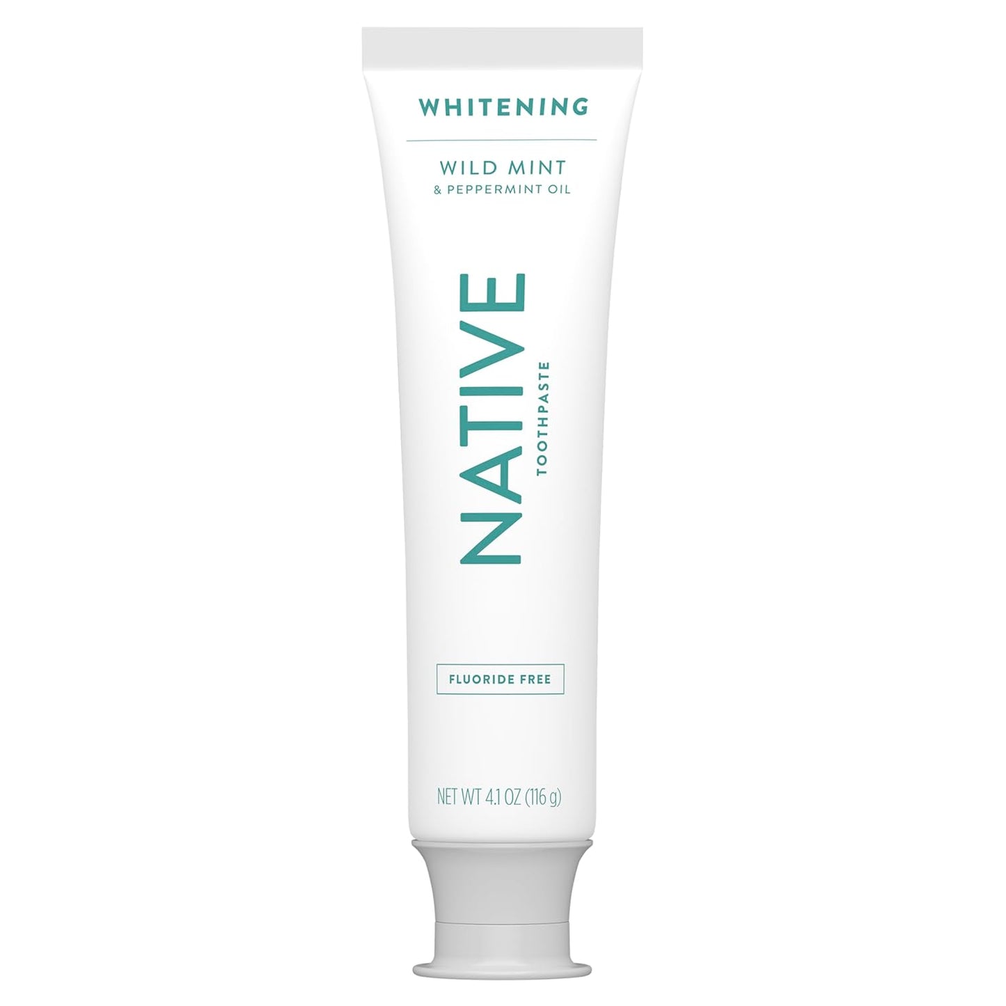 Native Fluoride Free Toothpaste – Mindful Nightly Brushing Ritual with Wild Mint & Peppermint Oil, 4.1oz (Pack of 3)