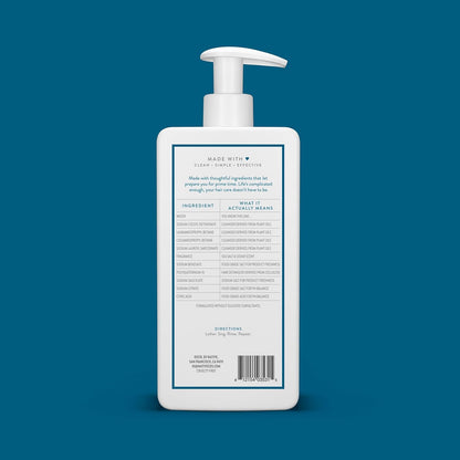Native Sea Salt & Cedar 2-in-1 Shampoo and Conditioner – Streamlined Shower Staple for the Intentional Home