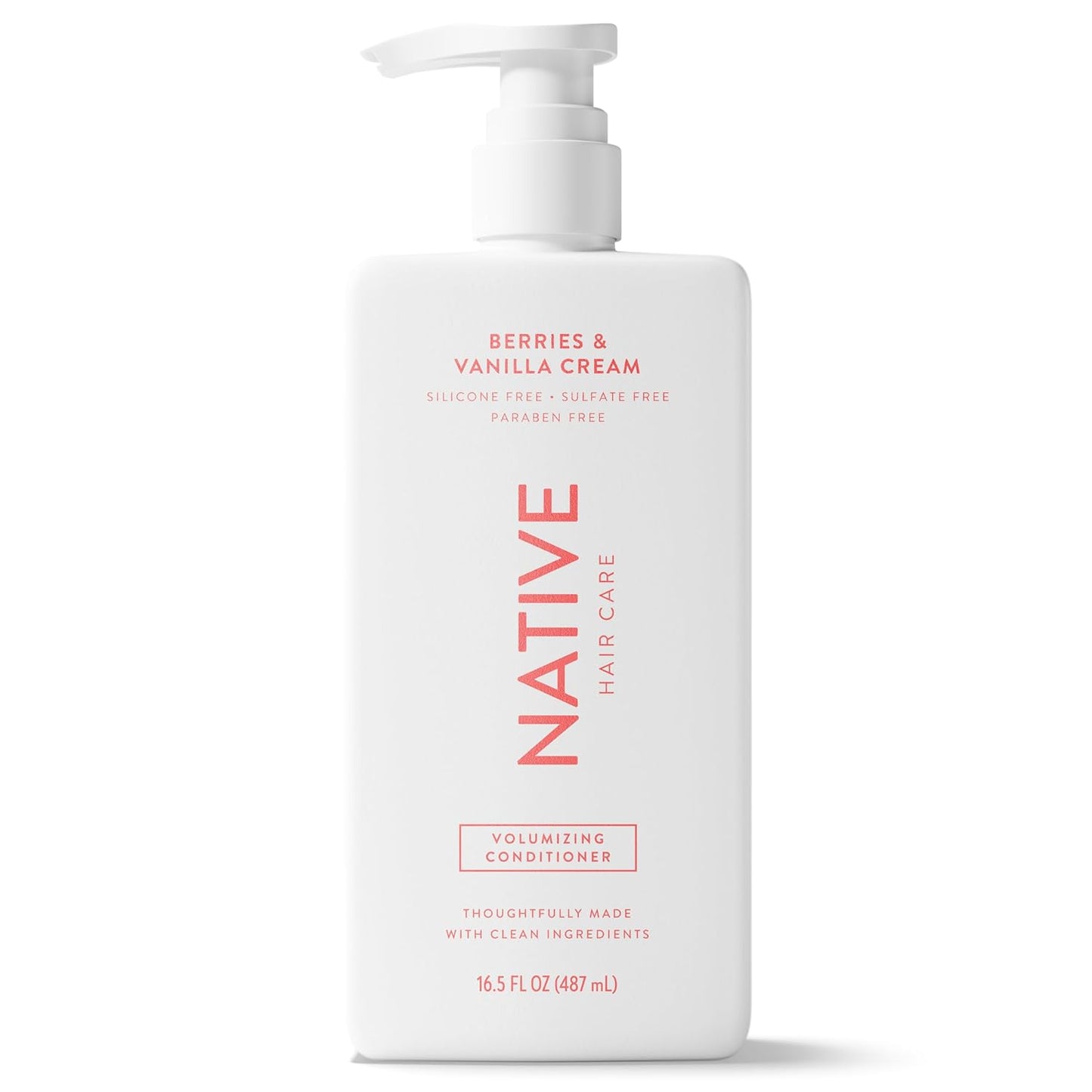 Native Volumizing Conditioner Berries & Vanilla Cream – Clean Formula for an Uncluttered Haircare Shelf
