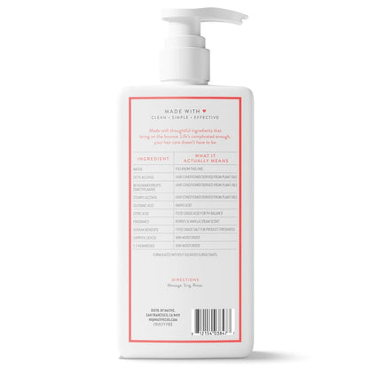 Native Volumizing Conditioner Berries & Vanilla Cream – Clean Formula for an Uncluttered Haircare Shelf