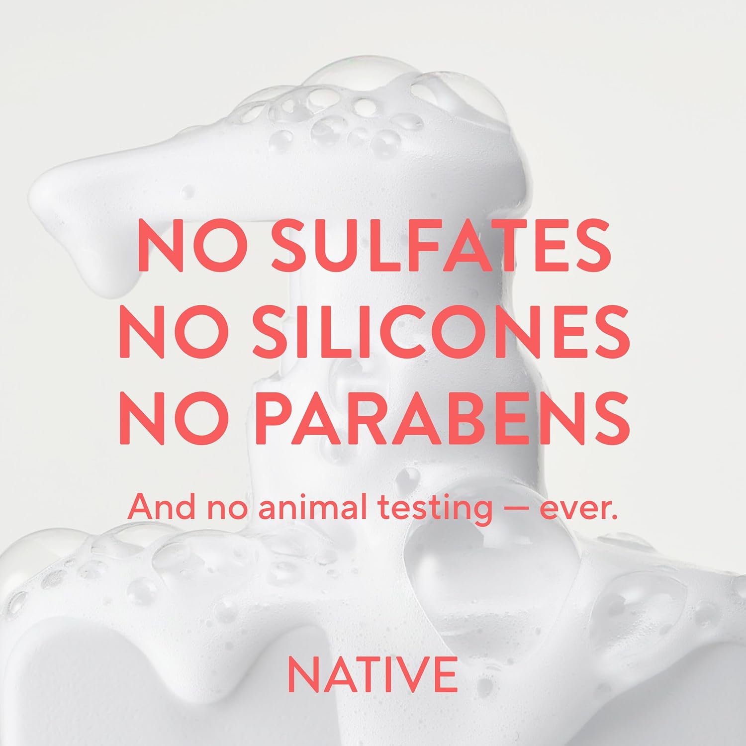 Native Volumizing Shampoo Berries & Vanilla Cream 16.5 fl Oz – Clean Ingredient Volumizing Wash for an Uncluttered Shower Shelf