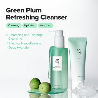 natural aha and citric acid from plum for gentle chemical exfoliation