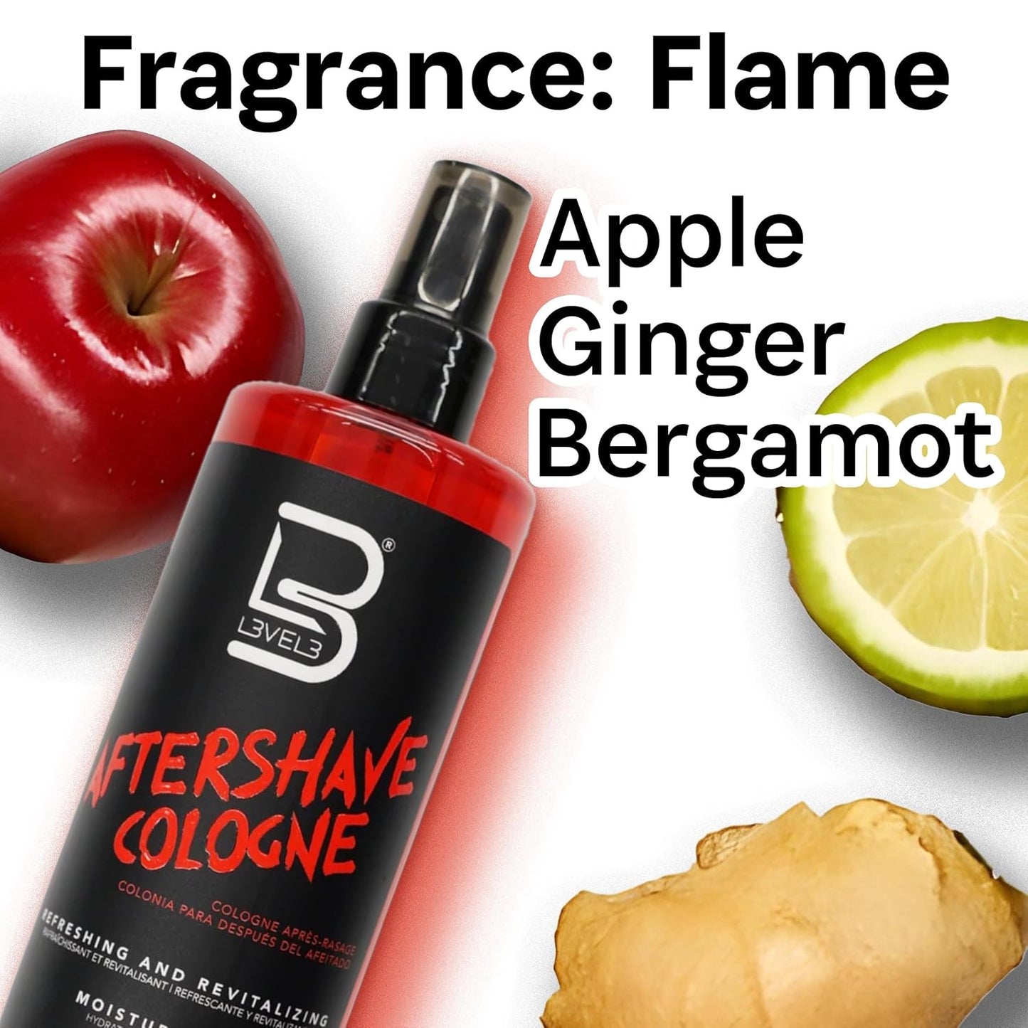 natural apple, ginger, and bergamot blend for environmental skin protection