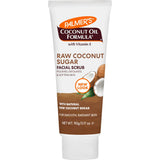 Palmer's Coconut Sugar Facial Scrub Exfoliator – Mindful Evening Skincare Ritual for Sensitive Skin, Calming Vanilla Scent for Self-Care Nights