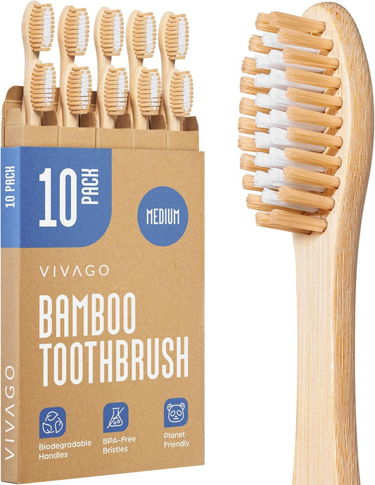 natural compostable bamboo handle