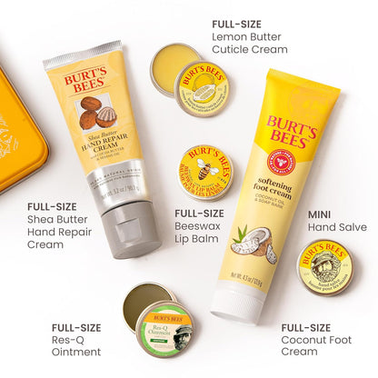 natural key ingredients including beeswax, shea butter, lemon butter, coconut, and vitamin e
