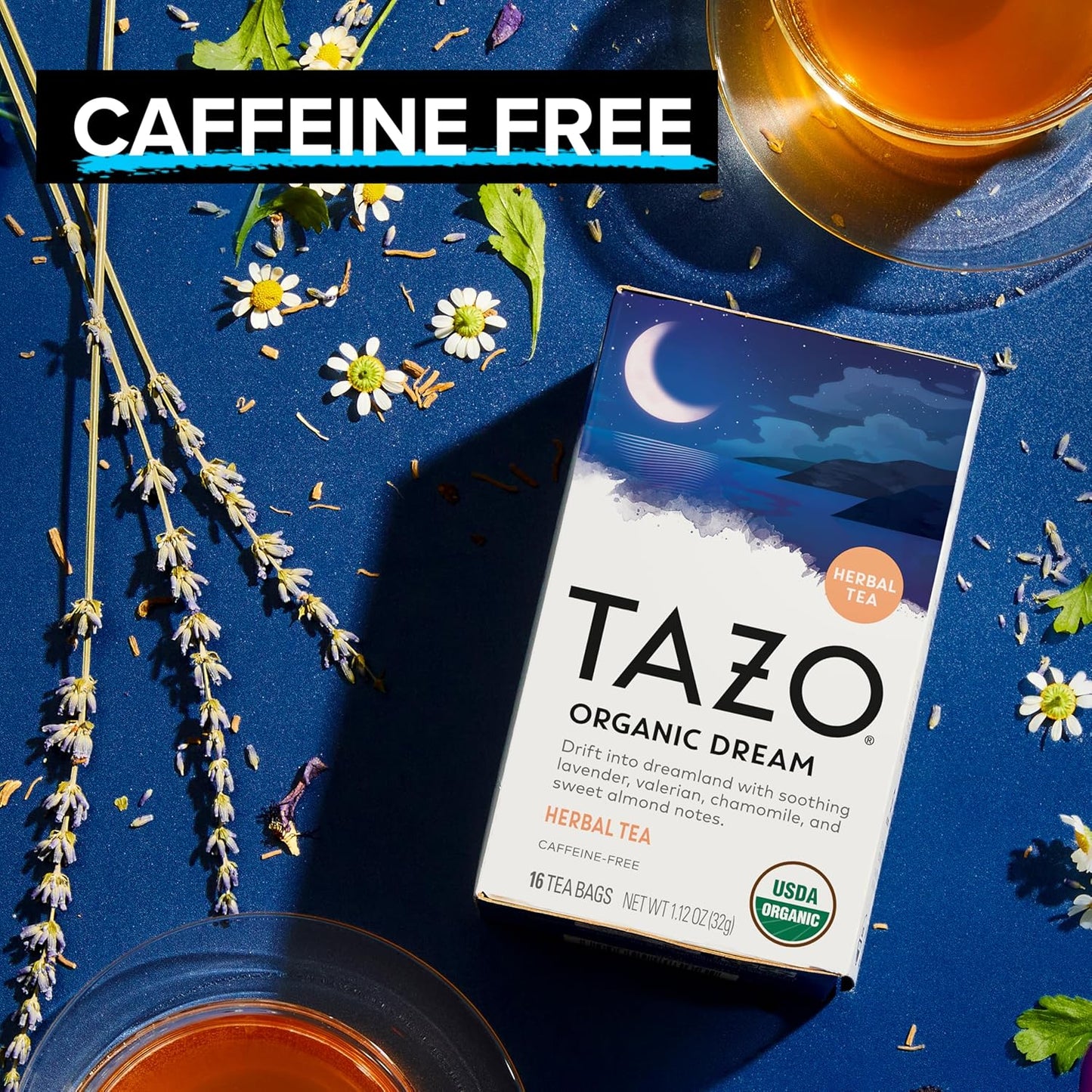 natural vanilla extract and sweet almond flavor notes for a warming, dessert-like taste