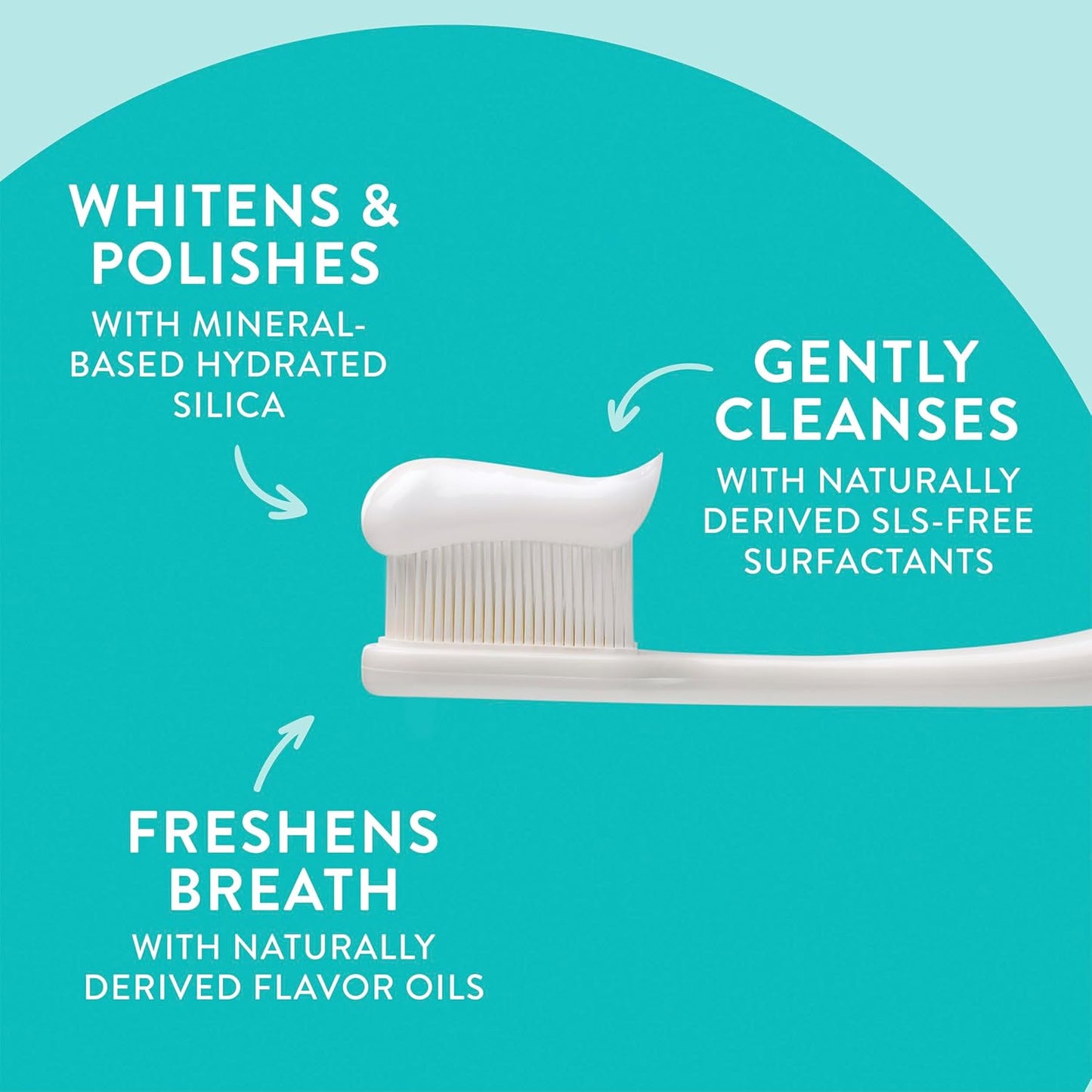 naturally-derived sls-free surfactants for plaque removal