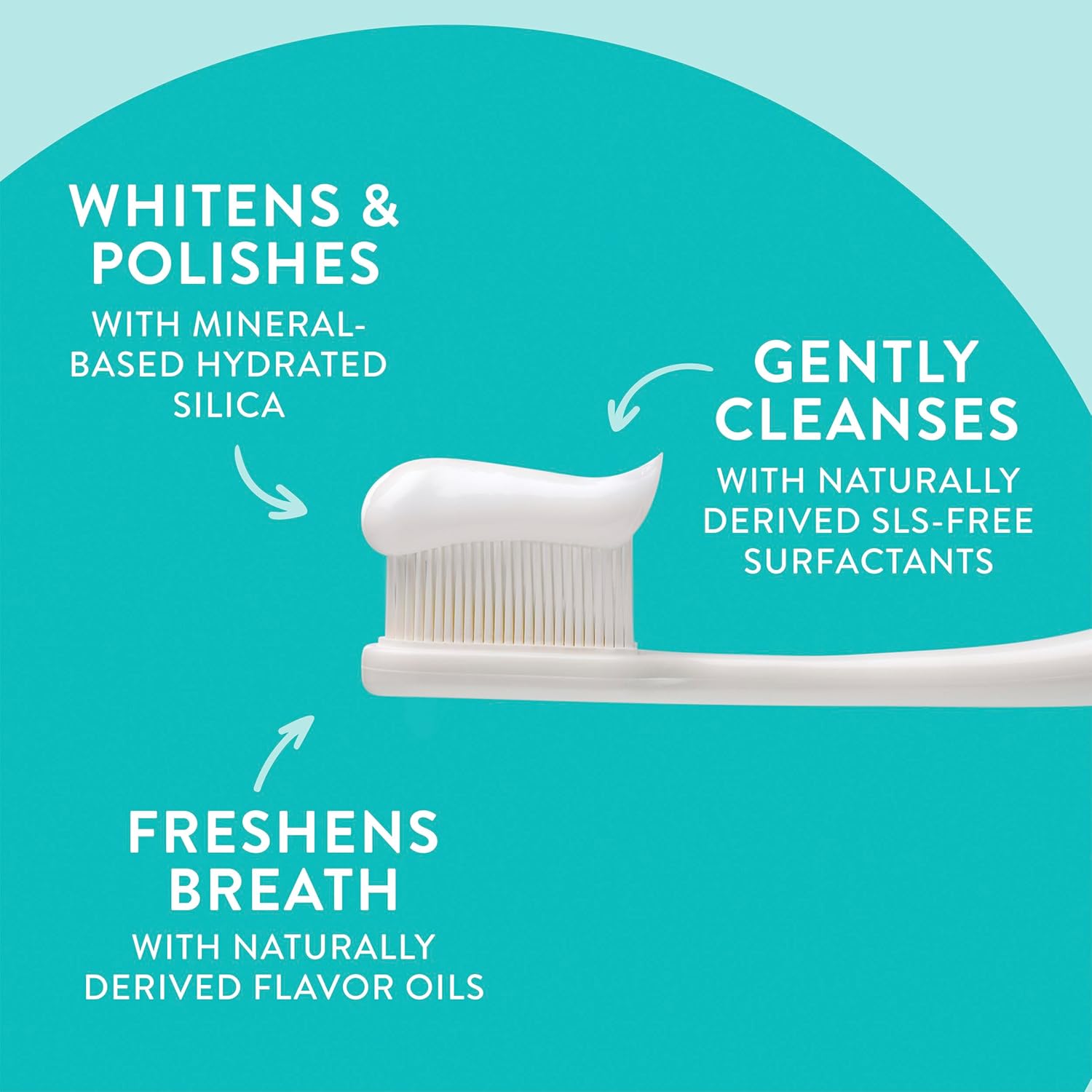 naturally-derived sls-free surfactants for plaque removal