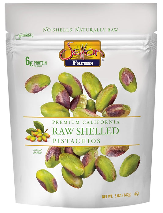 naturally raw, no-shell pistachio kernels