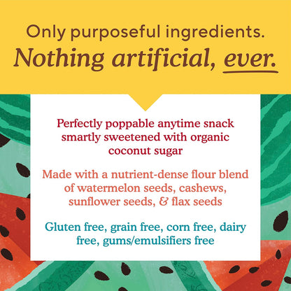 naturally sweetened with coconut sugar and honey at 7g per serving