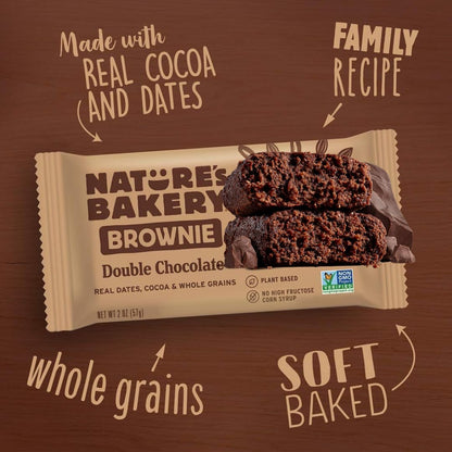 Nature's Bakery Fig Bars Variety Pack – Clean Label Plant-Based Snack for Mindful Eaters, 28 Count Whole Grain Bars