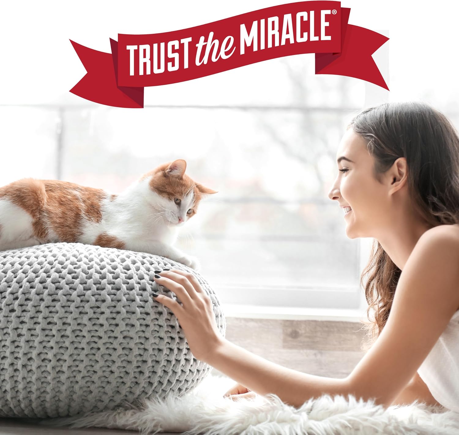 Nature's Miracle Urine Destroyer Plus for Cats – Pet-Safe Carpet Stain Remover for Homes with Kids and Animals