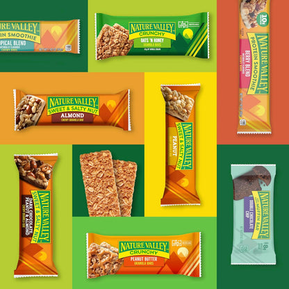 Nature Valley Berry Protein Chewy Bars – Lunchbox Snack for School Aged Kids