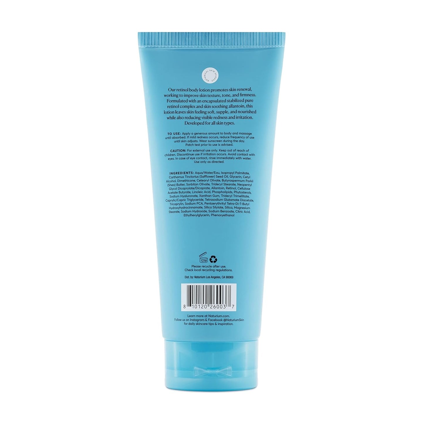 Naturium Skin-Renewing Retinol Body Lotion – Thoughtful Anti-Aging Gift for Mom on Her Birthday